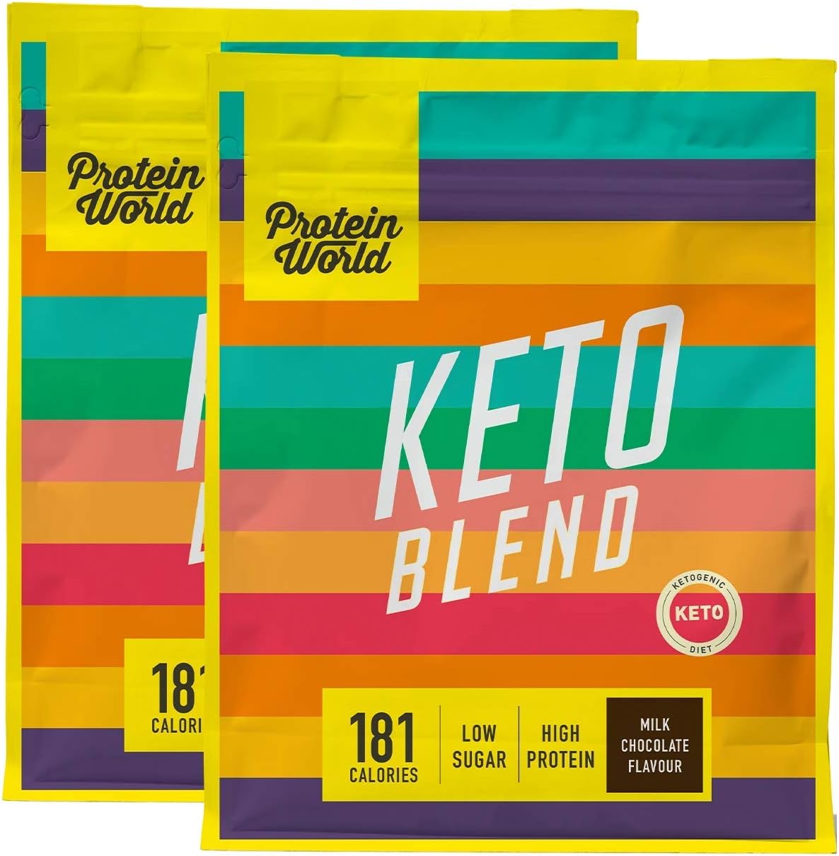 Protein World Keto Blend Low Carb and Low Sugar Shake