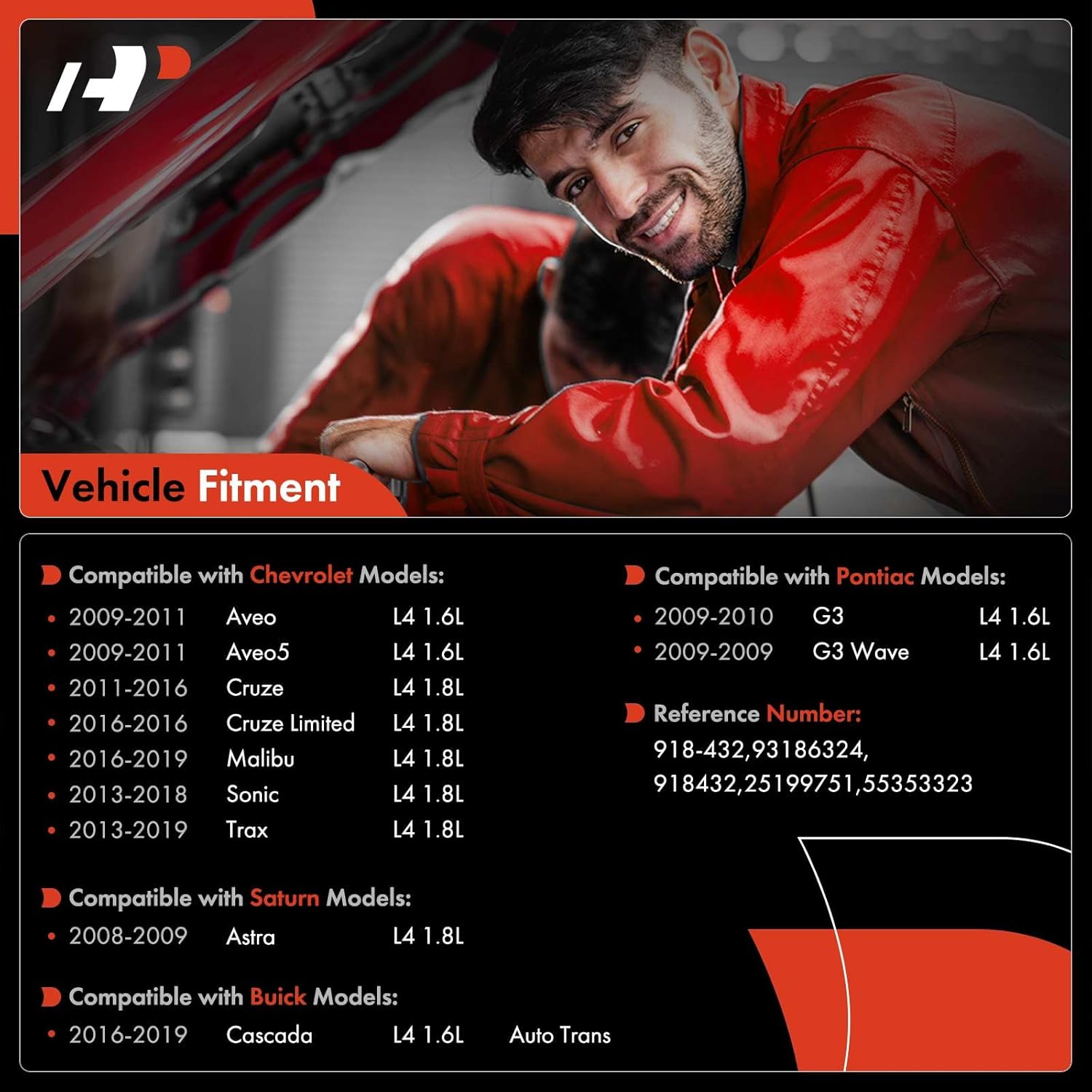 A-Premium Aluminum Engine Oil Cooler Filter Housing Assembly Adapter Kit w/Gaskets & Insert & Cap Fit For Chevy, Pontiac, Saturn - 1.6L 1.8L - Malibu, Cruze, Aveo, G3, Astra - 55353323, 93186324