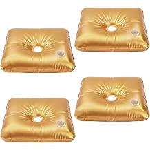4 Pcs Water Weight Bags for Balloon Column Stand and Balloon Arch, Upgraded Thickened Square Water Fillable Base for Wedding Birthday Christmas Party Supplies Accessories 10 lbs
