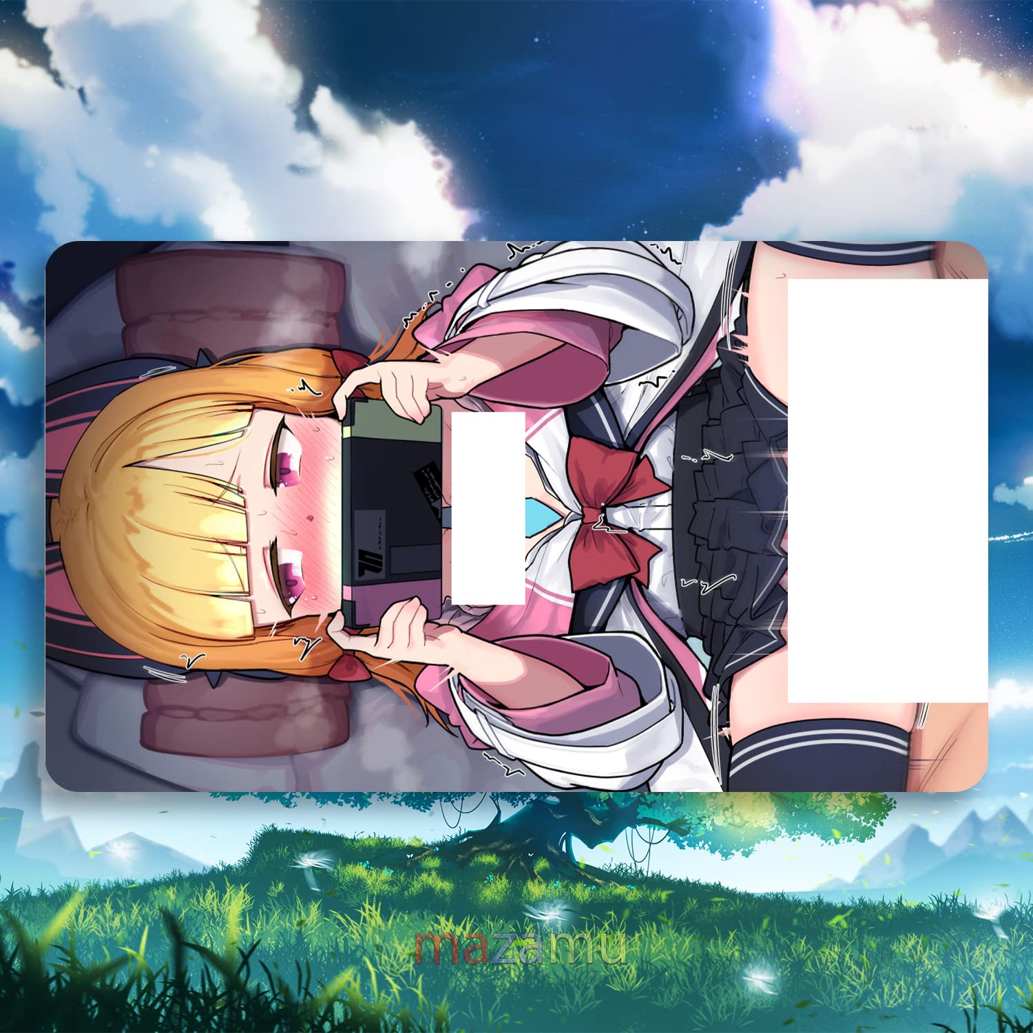 メカニカル ブルーアーカイブ モモイ ミドリ スリーブ プレイマット