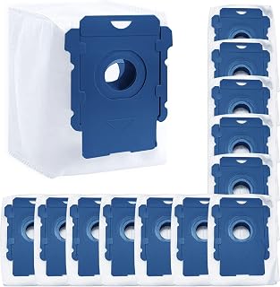 12 Pack Roomba Vacuum Replacement Bags Compatible with Clean Base Automatic Dirt Disposal Bags Robot Vacuum Dust Bin Replacement Bags Bulk Dock Bags