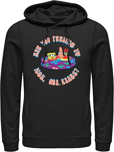Nickelodeon Spongebob Squarepants are You Feeling It Now, Mr. Krabs - Sudadera con capucha para hombre