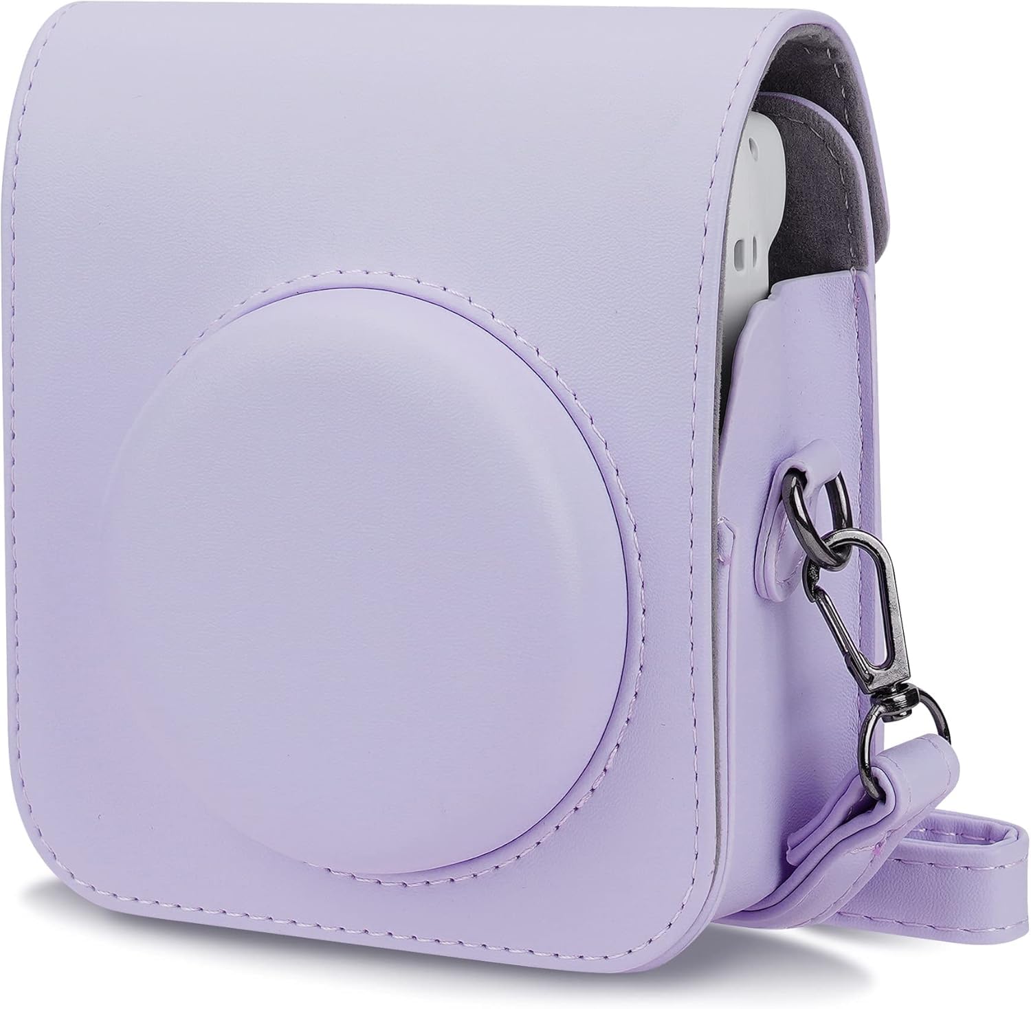 STELA PU Leather Protective Case for Fujifilm Intant Mini 12/11 Instant Film Camera Travel Case and Adjustable Shoulder Strap (Lilac Purple) (B0DFPQBLHT) Amazon Price History, Amazon Price Tracker