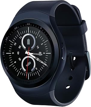 Level Up Reloj Inteligente, Reloj smartwatch Bluetooth Deportivo Modelo ZED  2 con podómetro, pulsometro, giroscopio HD, monitoreo de sueño y  notificación de Mensajes Compatible con Android y iOS. : Amazon.es:  Electrónica