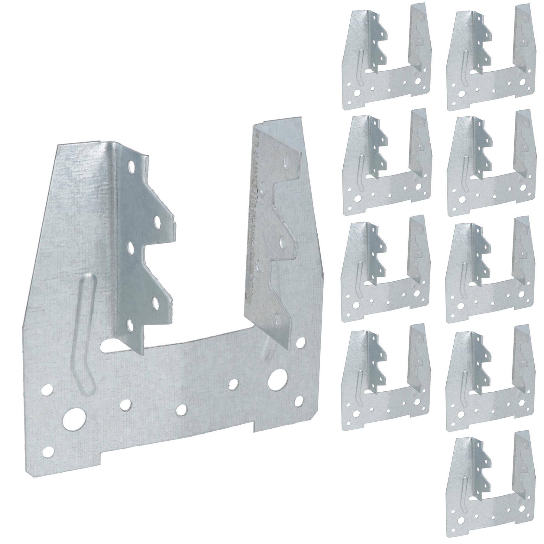 47mm Truss Clips Galvanised Brackets Fasteners Fixings Rafters to Wall Plates 10pc