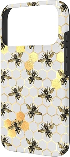 Vista 77 de iPhone XR Bumble Bee - Honeycomb Apicultor amarillo