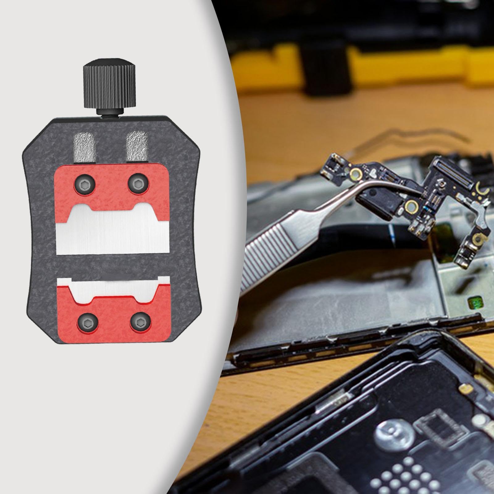 Sharplace PCB-Leiterplattenhalter, PCB-Halter, Lötschweißwerkzeug, PCB-Schweißhalterung, Reparaturwerkzeug, einstellbar für die Telefonreparatur