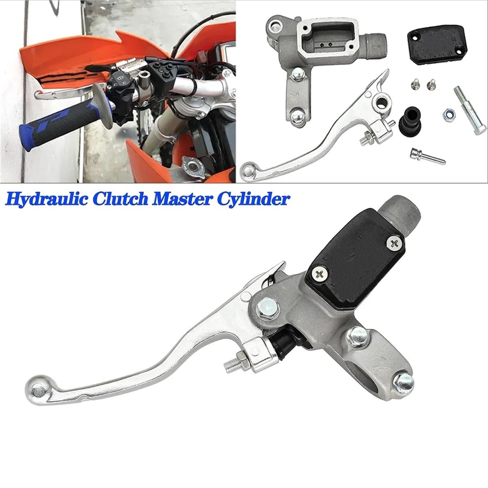 Zestaw linki sprzęgła motocykl Pasuje do EXC SX XC XC-W TPI 6 dni 125 150 250 350 450 500 motocyklowy cylinder sprzęgła hydraulicznego(With Oil Pipe)