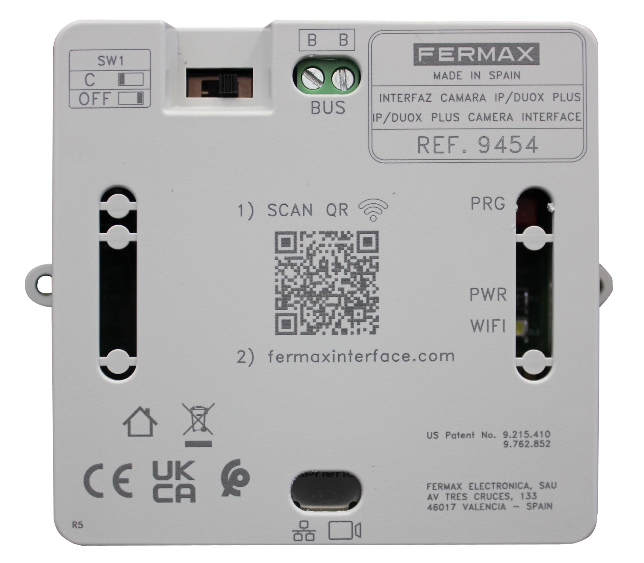 Interface caméra IP DUOX PLUS Fermax pour système de vidéophonie