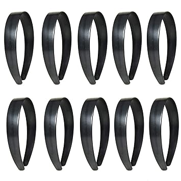 Timoo 20 Pcs Plastic Headbands, 1
