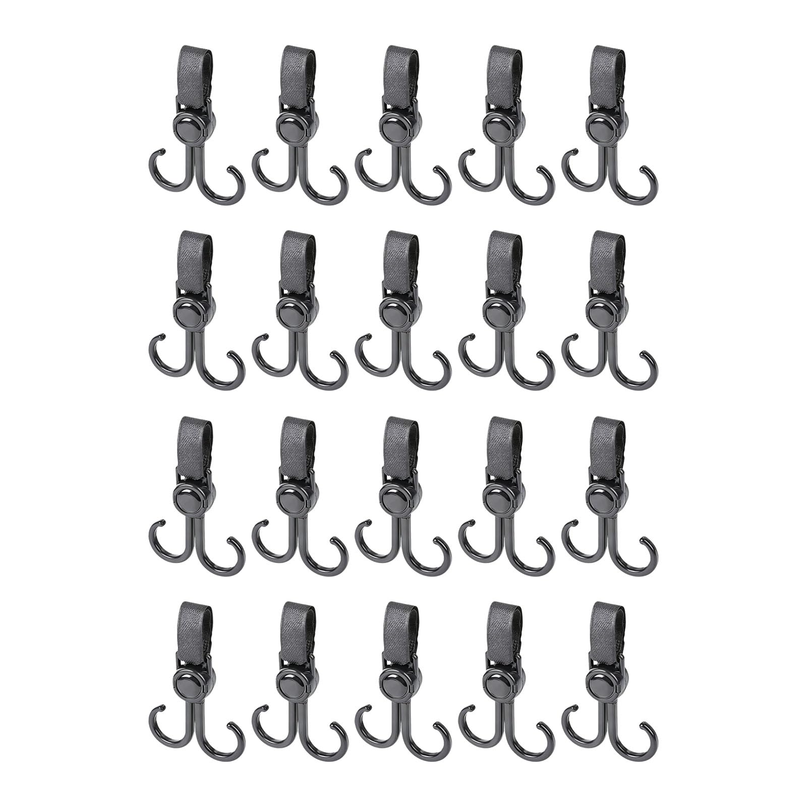 HENYGEN Adjustable Hook with Secure Fastening Ideal for Motorcycles and Shopping Carts Design Hanger Easy Install Hook