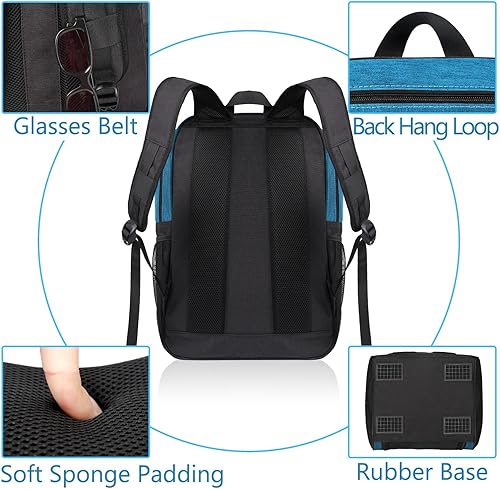 Miniatura 4 de YOREPEK Bolsa de fútbol, mochila de fútbol con compartimento para pelotas para hombres y mujeres, apta para baloncesto, voleibol, bolsas de equipo