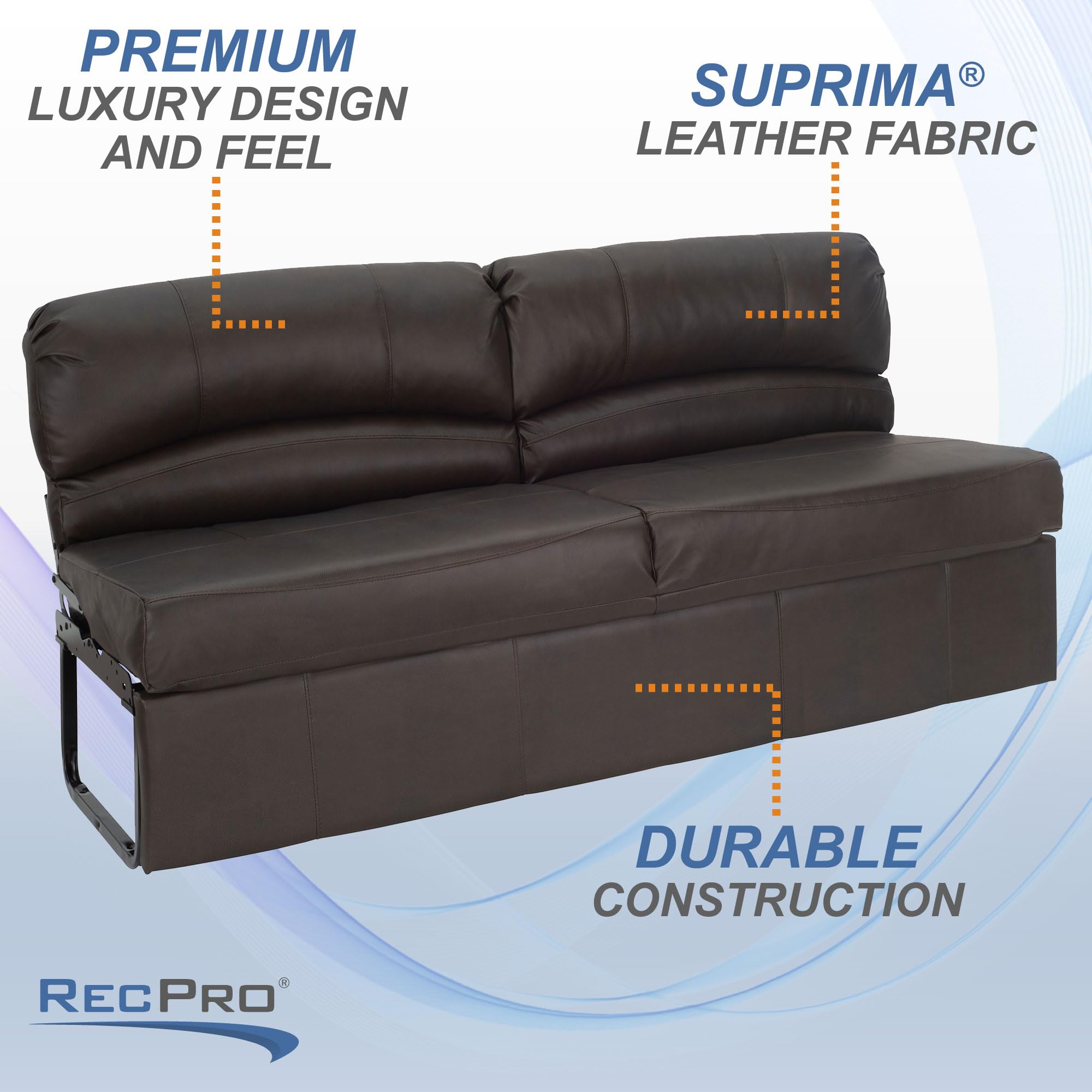 Amazon.com: RecPro Charles RV Jackknife Sofa | Love Seat | Sleeper
