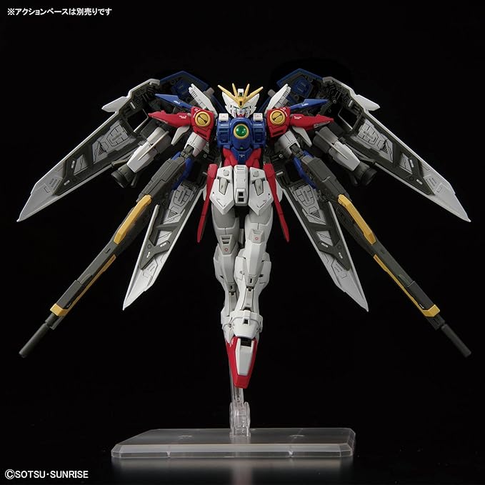 Bandai Hobby Gundam Wing Wing Gundam Zero RG 1/144 Model Kit miniatura 6