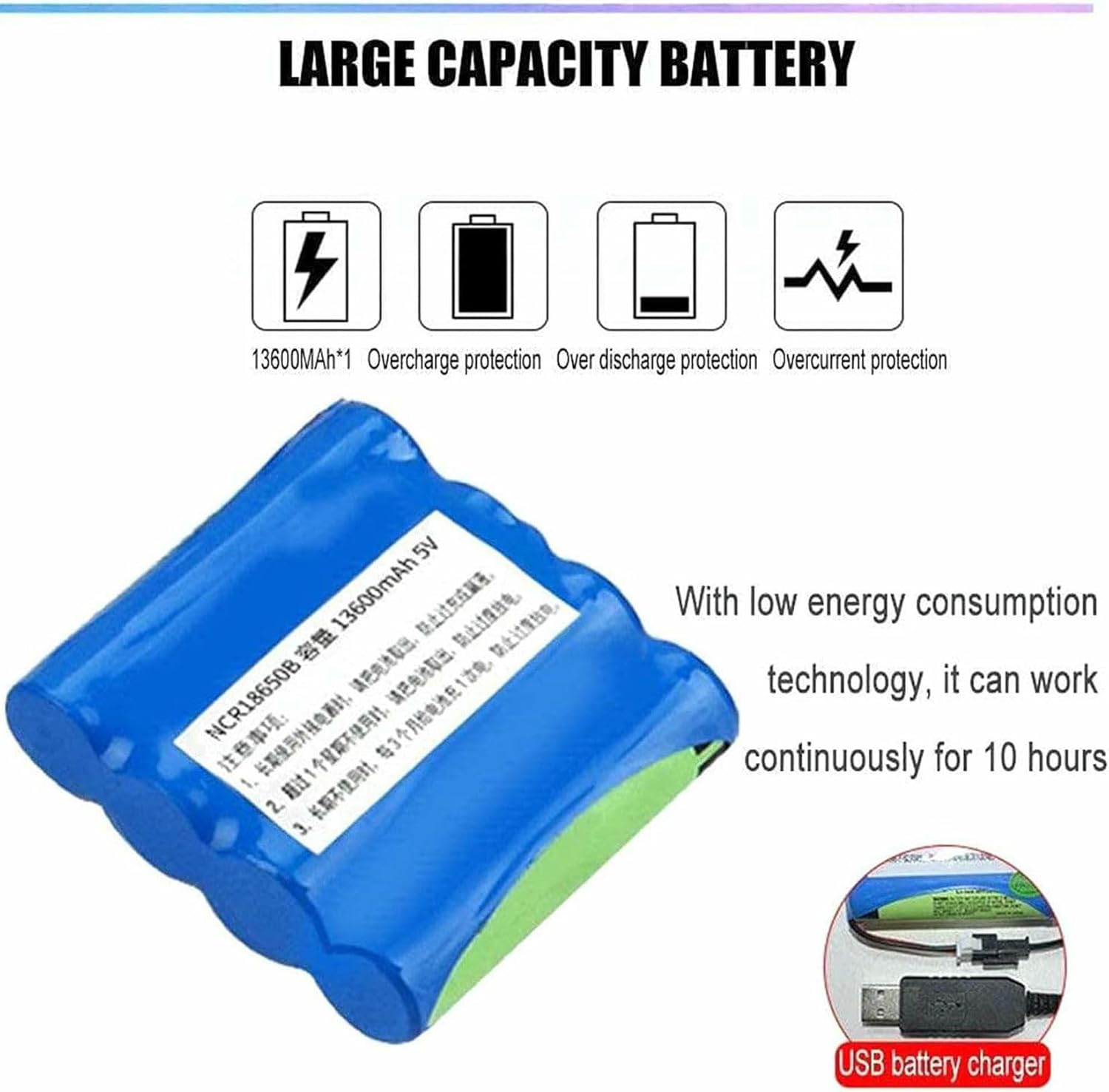 Insulin Refrigerator, Mini Cooler, Large Capacity Portable Refrigerated Box Insulin - Refrigerator Portable Electric Cooler Interferon Insulin Drug for Car or Home Travel,1battery