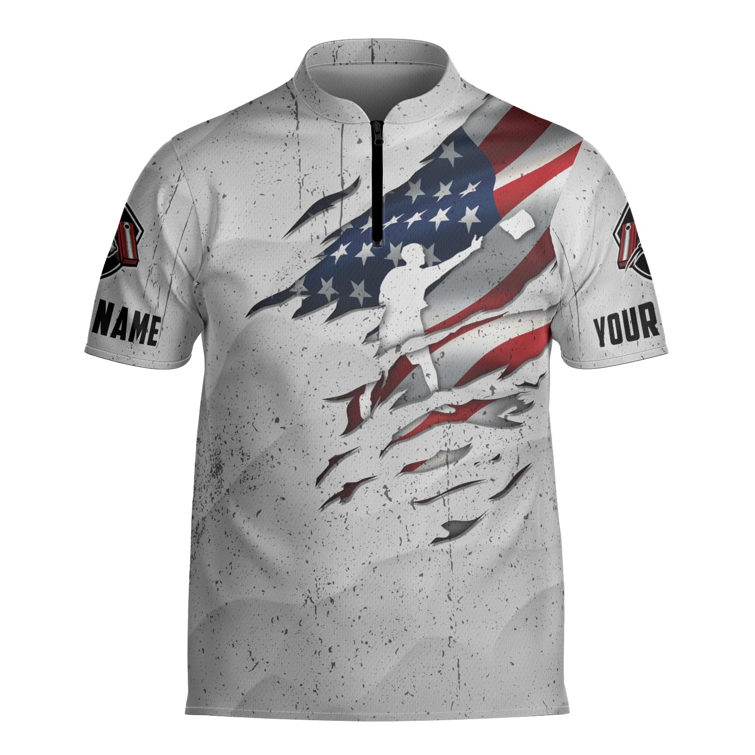 Artparel Personalized Cornhole Bowling Jersey Cornhole Shirt 3D Cornhole Player Tshirt for Team Funny Cornhole Gift Men Women (Polyester Blend, CH2)