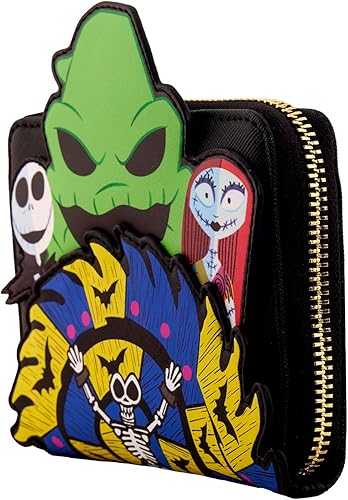 Miniatura 3 de Loungefly Mochila Disney - The Nightmare Before Christmas 30th - Cartera - Disney The Nightmare Before Christmas - Bonita bolsa coleccionable - Idea
