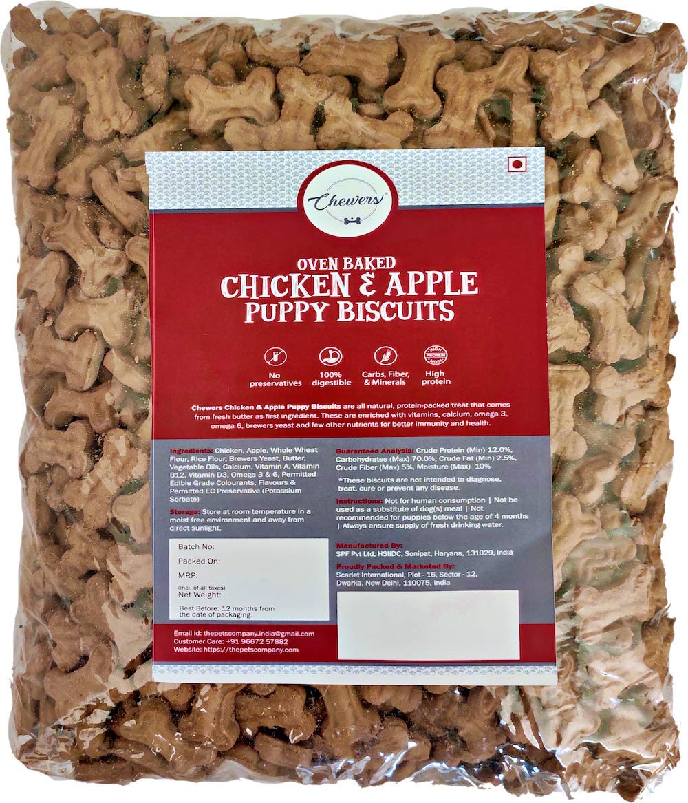 See full amazon price history chart for Chewers Chicken & Apple Puppy Biscuits, 1 Kg (Pack of 2) Chewers Chicken & Apple Puppy Biscuits, 1 Kg (Pack of 2) (B092JG7F9P) Amazon Price History, Amazon Price Tracker