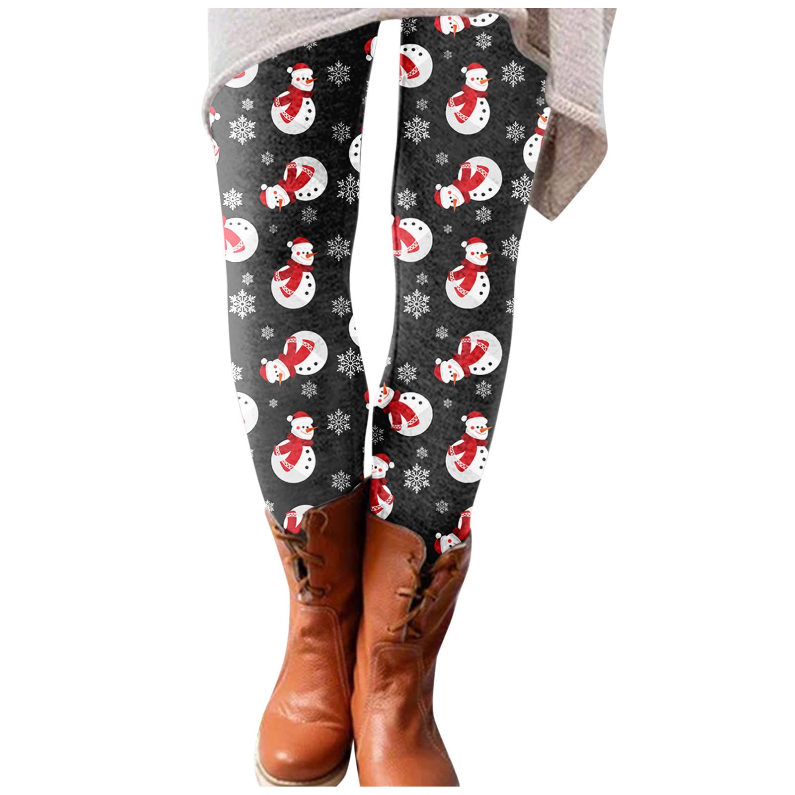 Legging Flocon De Neige Noël – Doux, Beurre, Neuf Avec étiquette, Taille Unique S/M/L