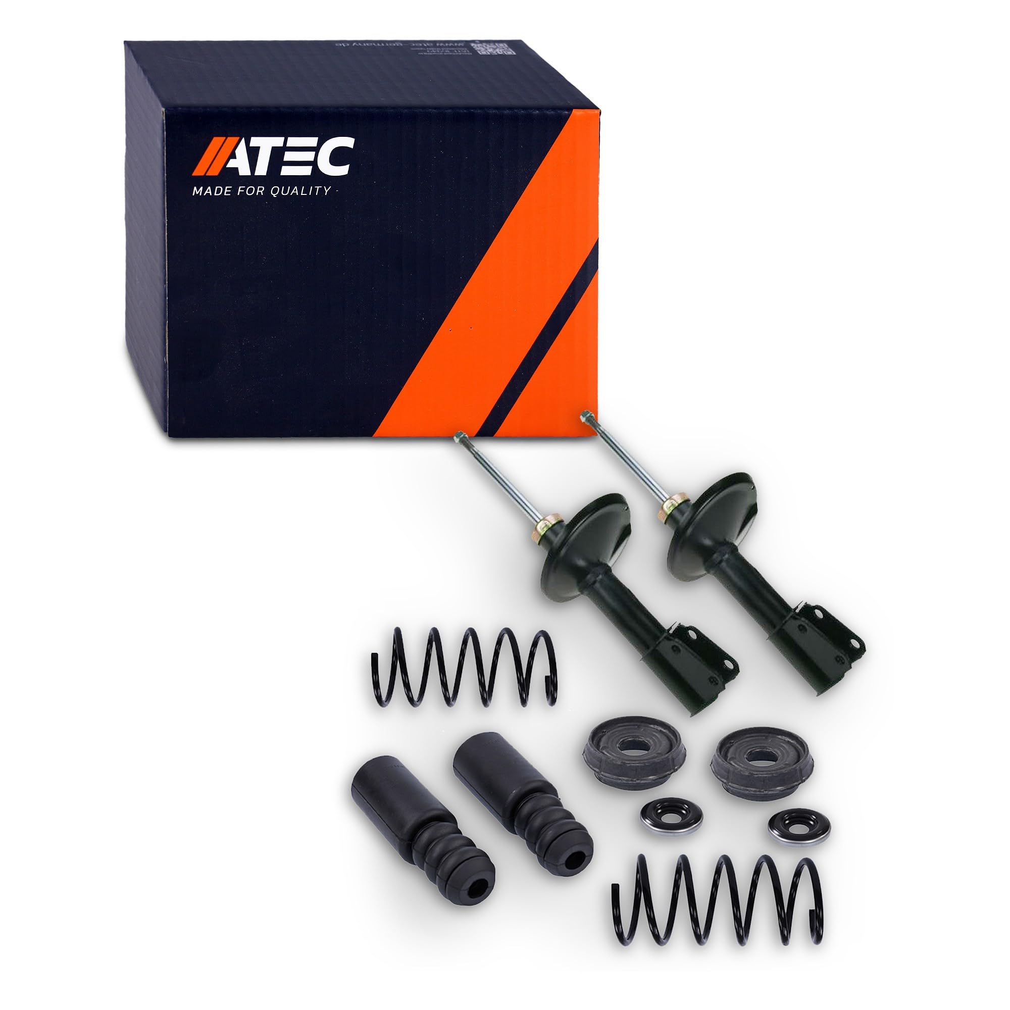 ATEC Germany 2x amortisseurs oléopneumatiques avant jambe de suspension