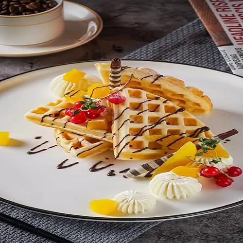 Miniatura 3 de HYCSC Molde de silicona para gofres, molde de silicona de 5 cavidades para hacer gofres, molde de silicona antiadherente para hornear, ideal para