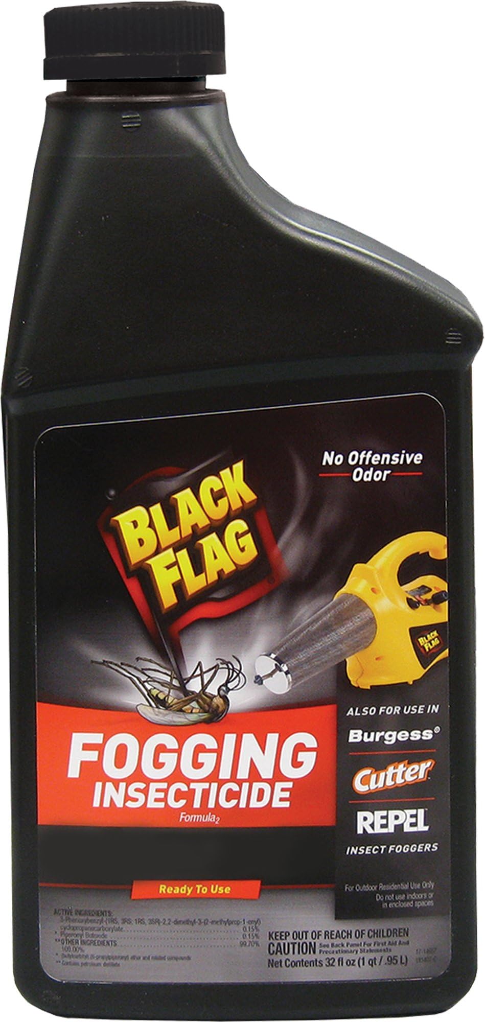 Black Flag190255 32Oz Insect Fogger Fuel, 32 ounce