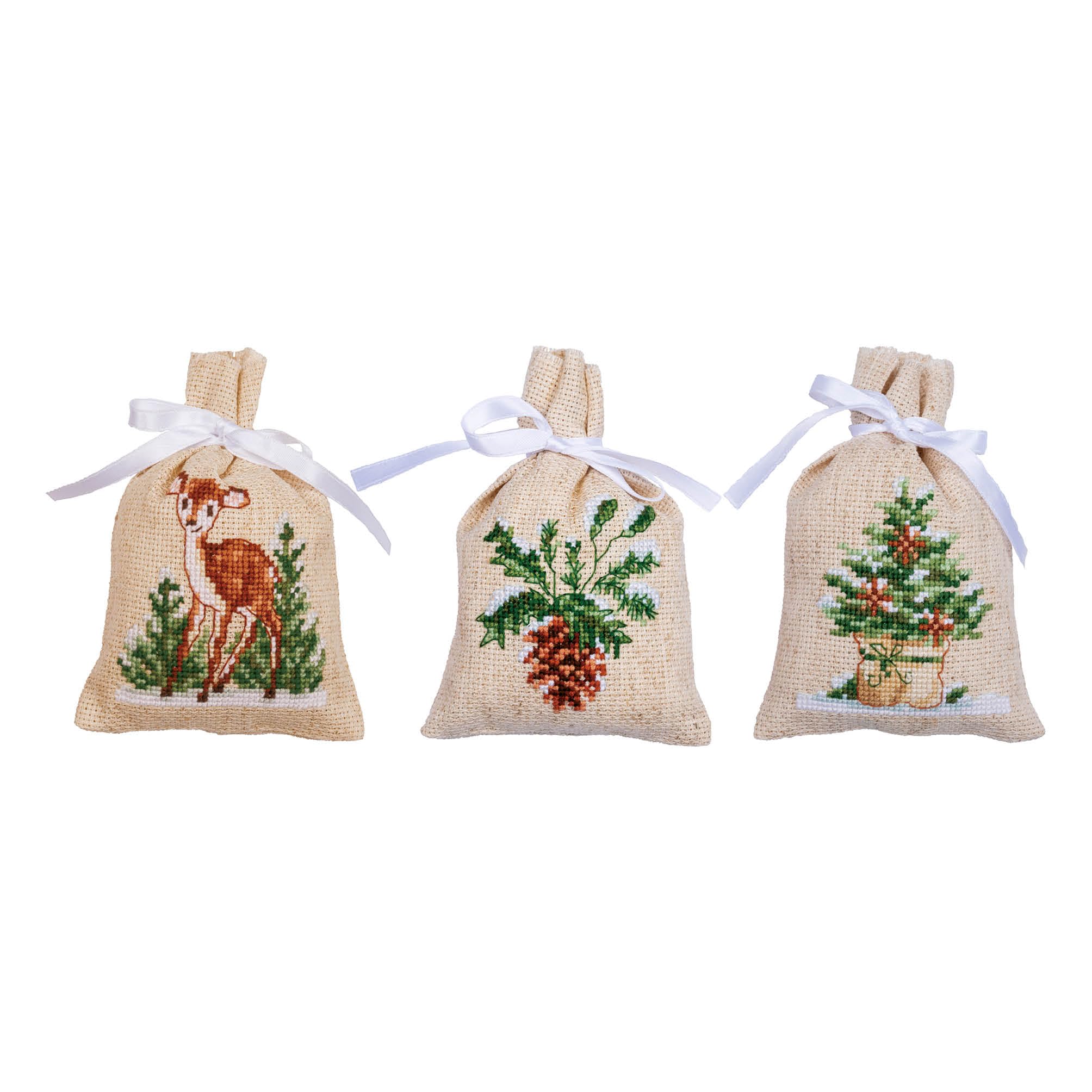 Vervaco Point De Croix Compté Kit Sachet Aromates Complet Set