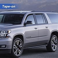 Vista 76 de Viseras de ventana in-Channel, protectores contra la lluvia para 2011-2023 Dodge Charger, visores de ventilación de ventana con deflectores