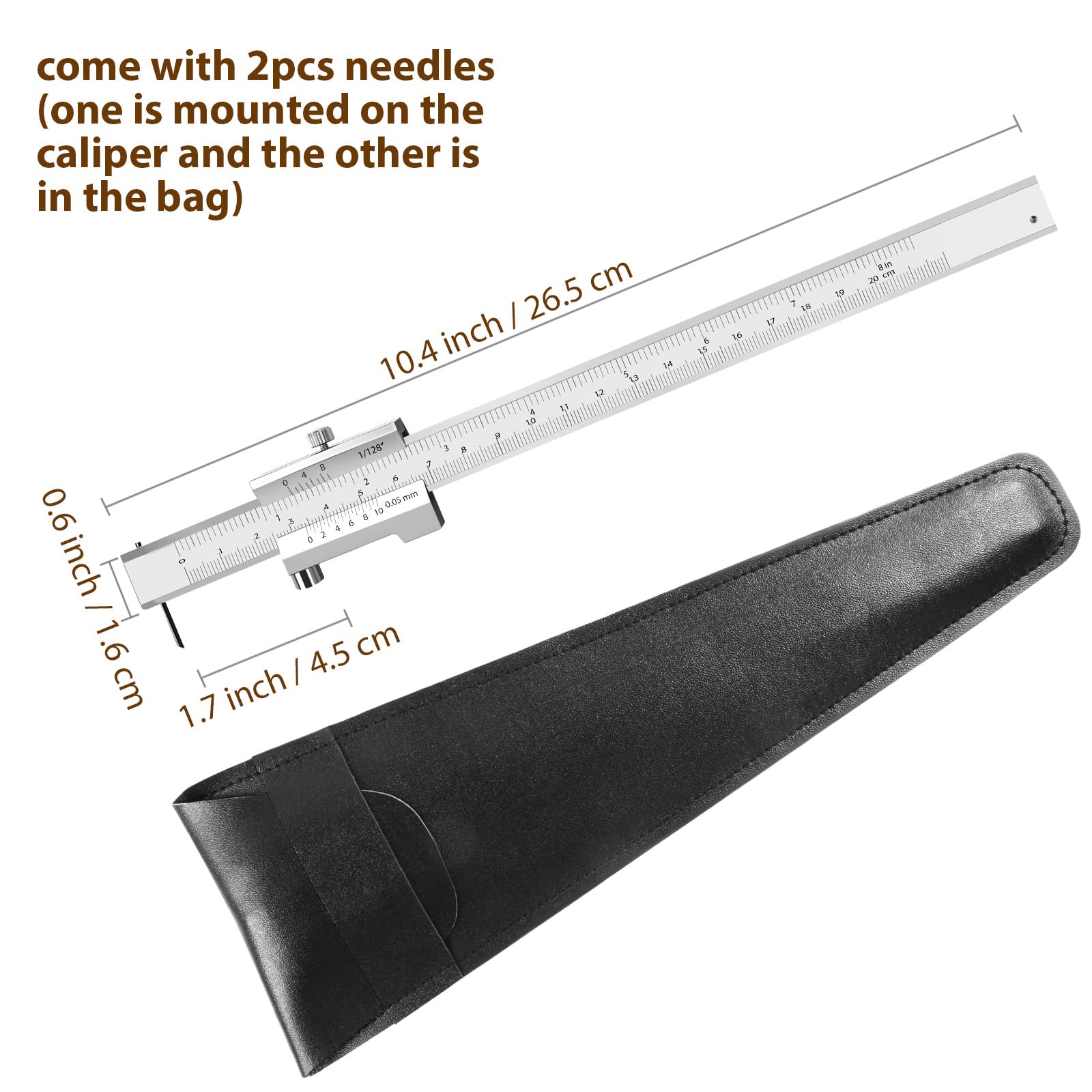Stainless Steel Scriber Caliper - Precise Measurement -7