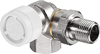 Oventrop Thermostatic valve series AV 9 DN 15, PN 10, Angle Left Angle Lower Valve