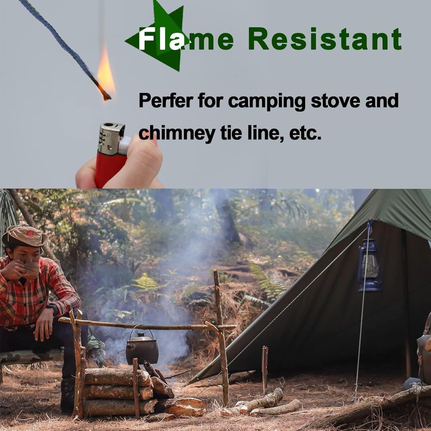 9KM DWLIFE Kevlar-Schnur in Rot/Blau – Ultrastarkes, leichtes und abriebfestes Überlebensseil für Camping, taktische Ausrüstung, Hängematte Ridgeline, Stolperdraht