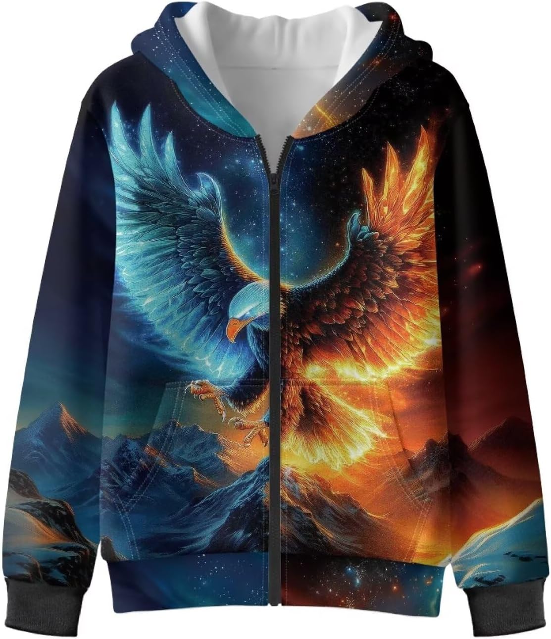 Bulopur Sweatshirt Boys Long Sleeve Zip Up Fleece Lined Jacket Sweatshirt Casual Hooded Coat with Pockets Winter Outfits