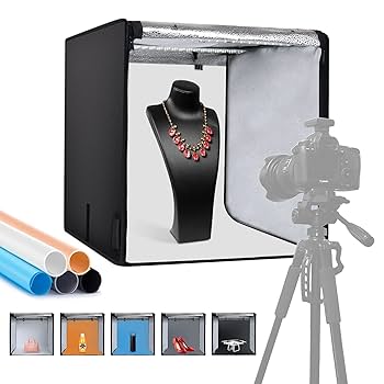 Amazon | Foccalli 撮影ボックス 撮影キット 撮影ブース 小型