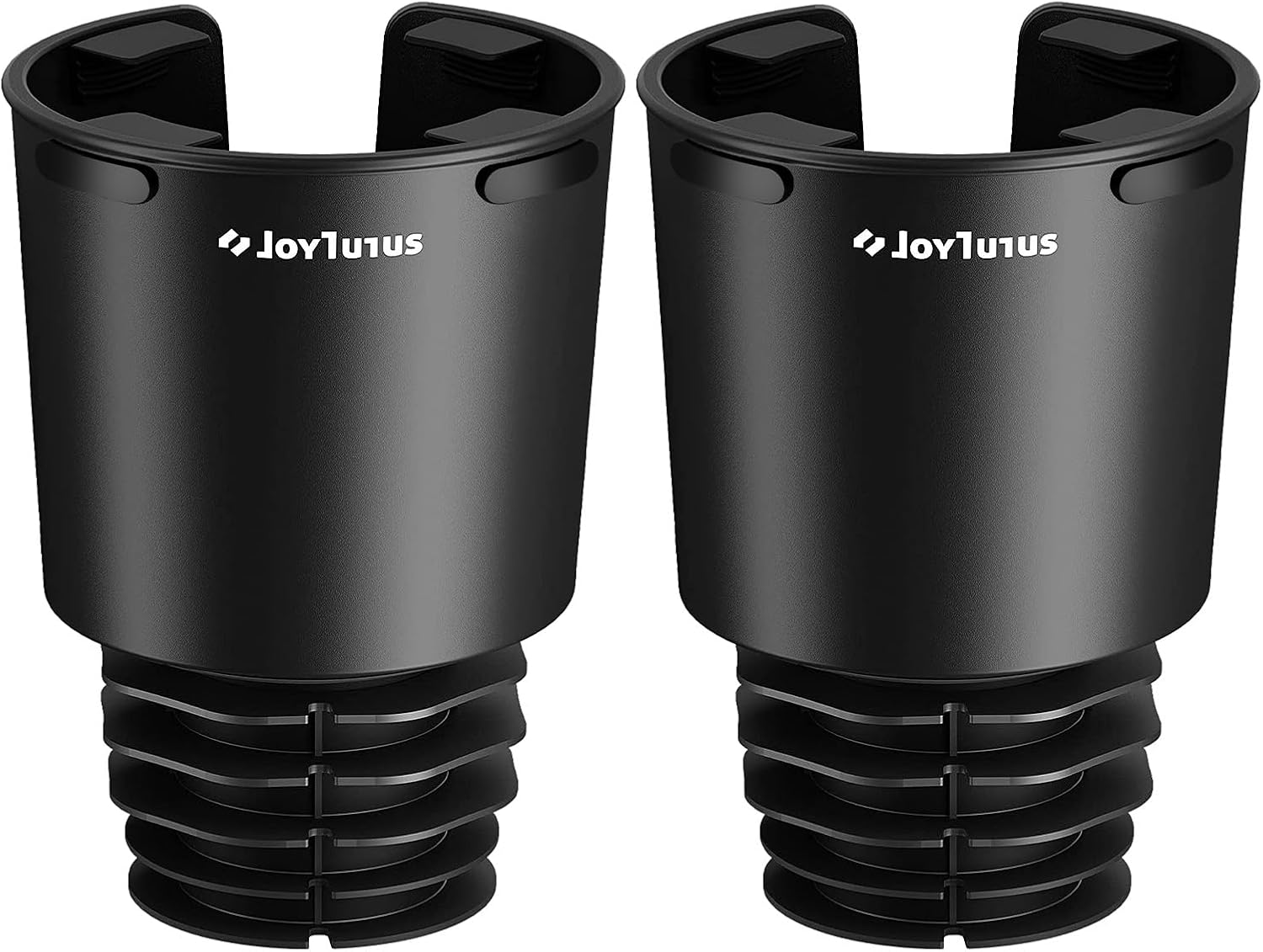 JOYTUTUS 2 Pack Car Cup Holder Expander with Offset Base, Fit for YETI, Hydro Flask, Cup Holder Expander for Car Hold 18-40 oz Bottles and Mugs, Other Bottles in 3.4"-3.8"