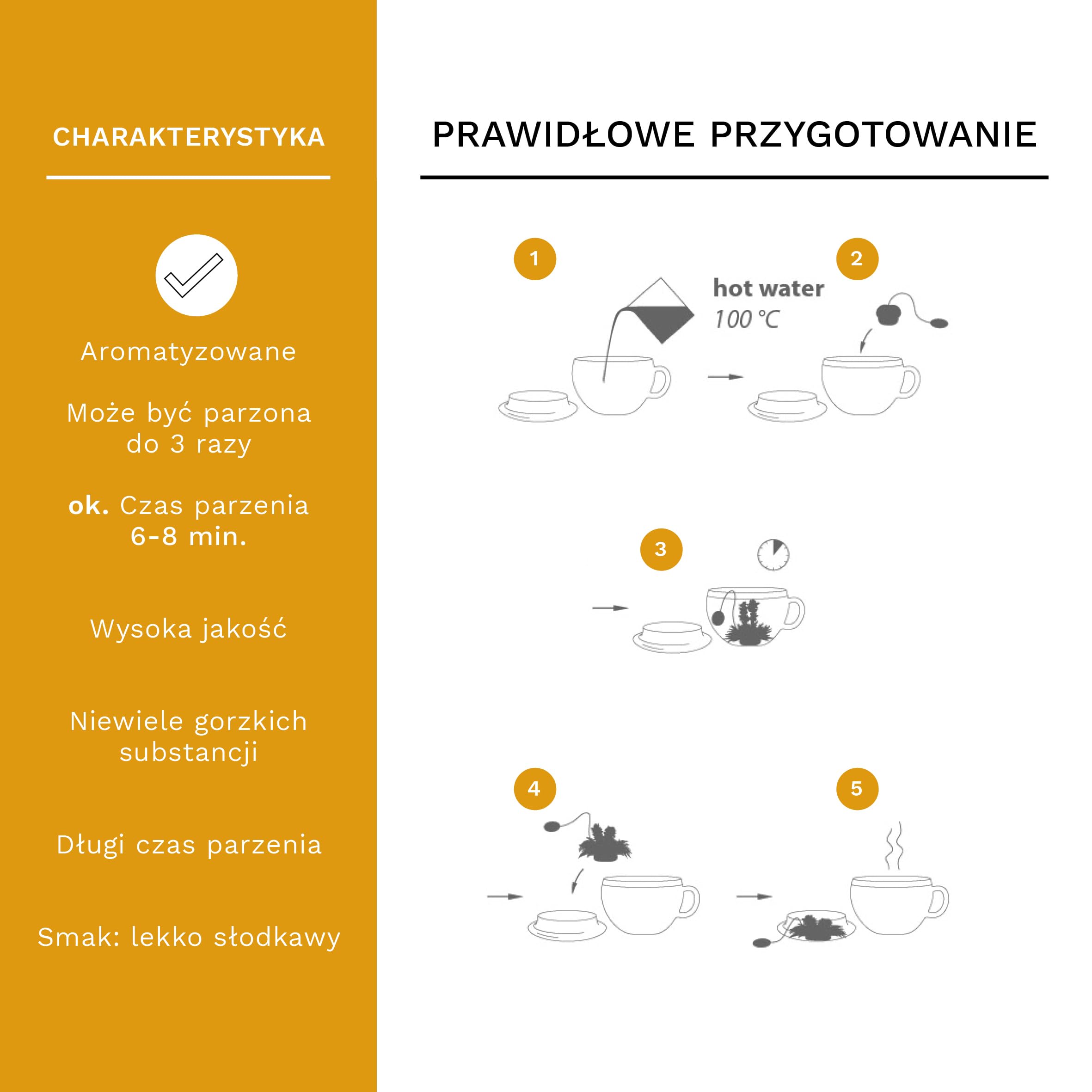 Creano Teelini Herbata Kwitnąca Biała, Róże Herbaciane, Nagietek, Jaśmin, 36 Kulek Herbacianych w Dużym Opakowaniu