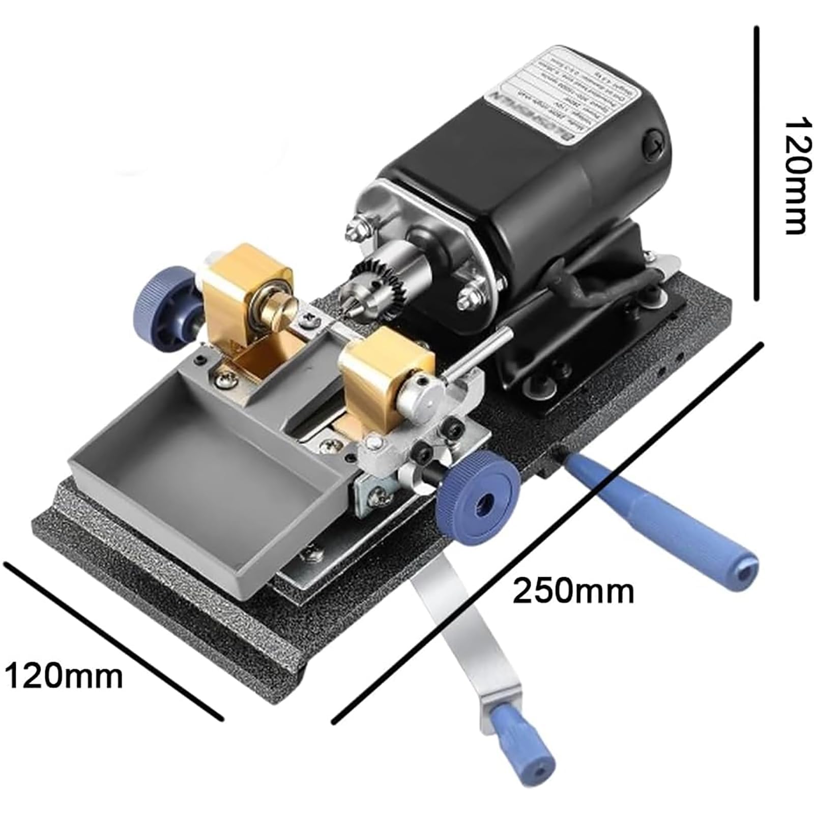 Foratrice per perline, direzione della punta del trapano regolabile, include 15 paia di morsetti, materiale ABS resistente, ideale per conchiglie, coralli e pietre d'ambra