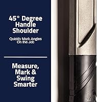 Vista 7 de Boss Hammer 14 oz. Martillo de serie Pro de titanio con empuñadura de goma antideslizante sobremoldeada - Grado de construcción, extractores