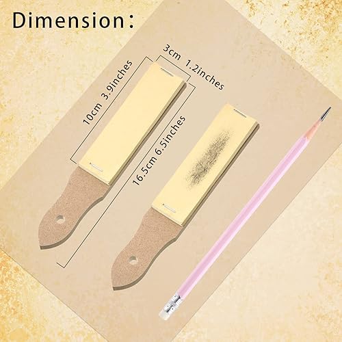 Miniatura 2 de Sacapuntas de papel de lija, sacapuntas de papel de lija para artistas, puntero de lápiz de carbón para adultos, adolescentes, herramienta de dibujo