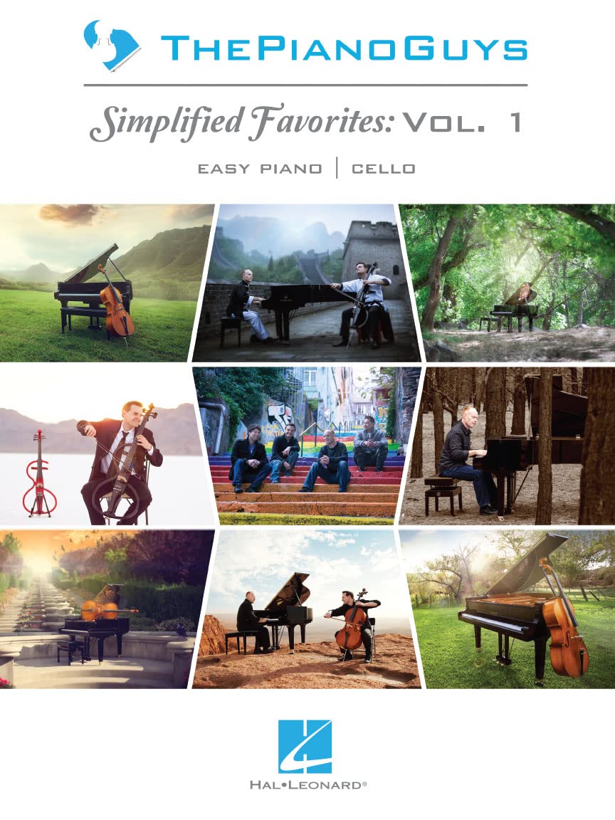 The Piano Guys: Simplified Favorites, Vol. 1: Easy Piano/Optional Cello: Simplified Favorites: Easy Piano / Optional Cello