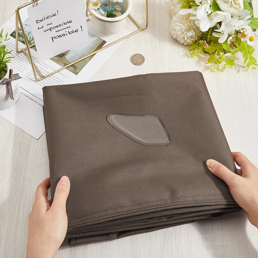 CREATCABIN Funda de Repuesto para Asiento de Columpio, 600D, Tela Oxford Gruesa, Funda para Banco de Columpio, Impermeable, para Porche, Patio, Funda de Cojín de Repuesto para Columpios de Jardín Al A