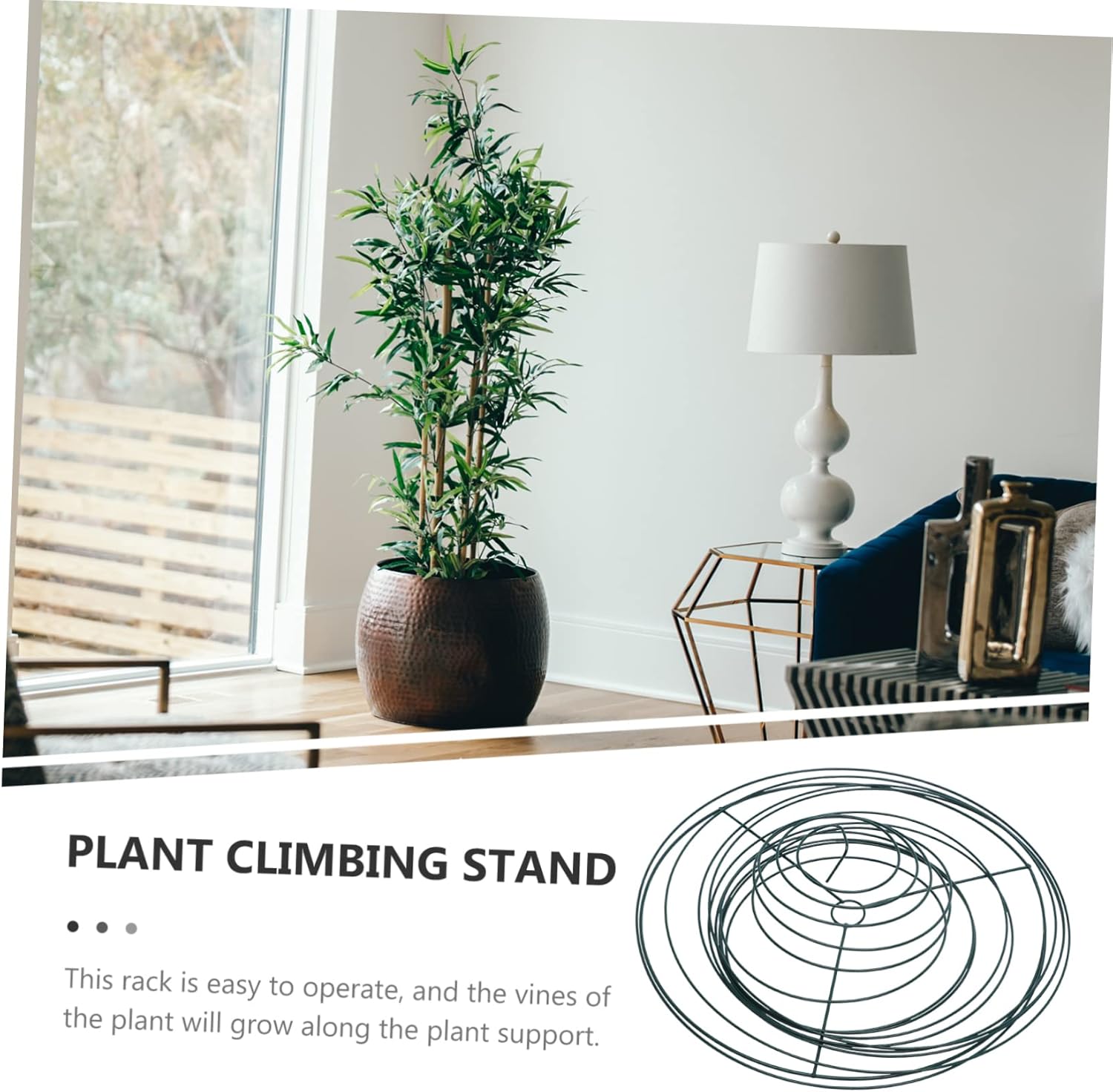 2pcs Spiral Plant Support Cage for Tomatoes Garden Accessory Rustproof Design for Climbing Plants Sturdy and Decorative