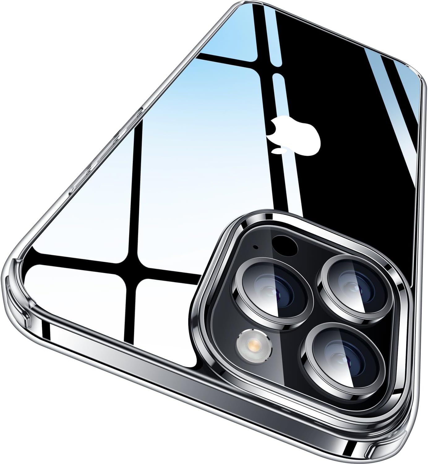 CASEKOO Crystal Clear for iPhone 14 Pro Max Case [TOP1 Anti-Yellowing] [Superior Military-grade Protection] Shockproof Protective Phone Case Thin Slim Cover for iPhone 14 Pro Max, Clear