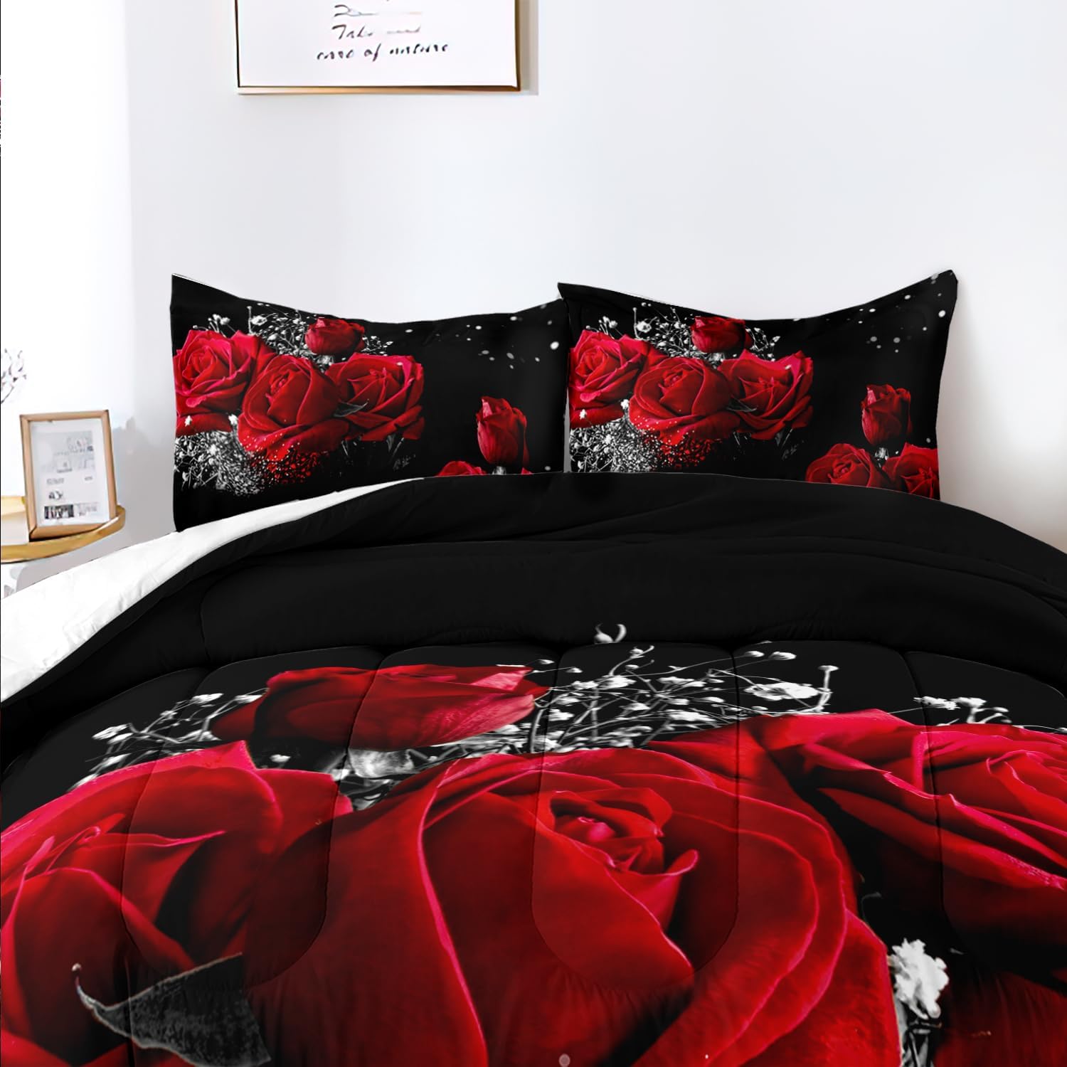 Raphus cucullatus Cow Print Comforter Set Queen,Cow Print Bedding Set Queen,Western Bed Set Queen,Cow Print Room Decor,Ustic Farmhouse Quilt Bedding Sets Queen,Rustic Comforter Set Queen Size