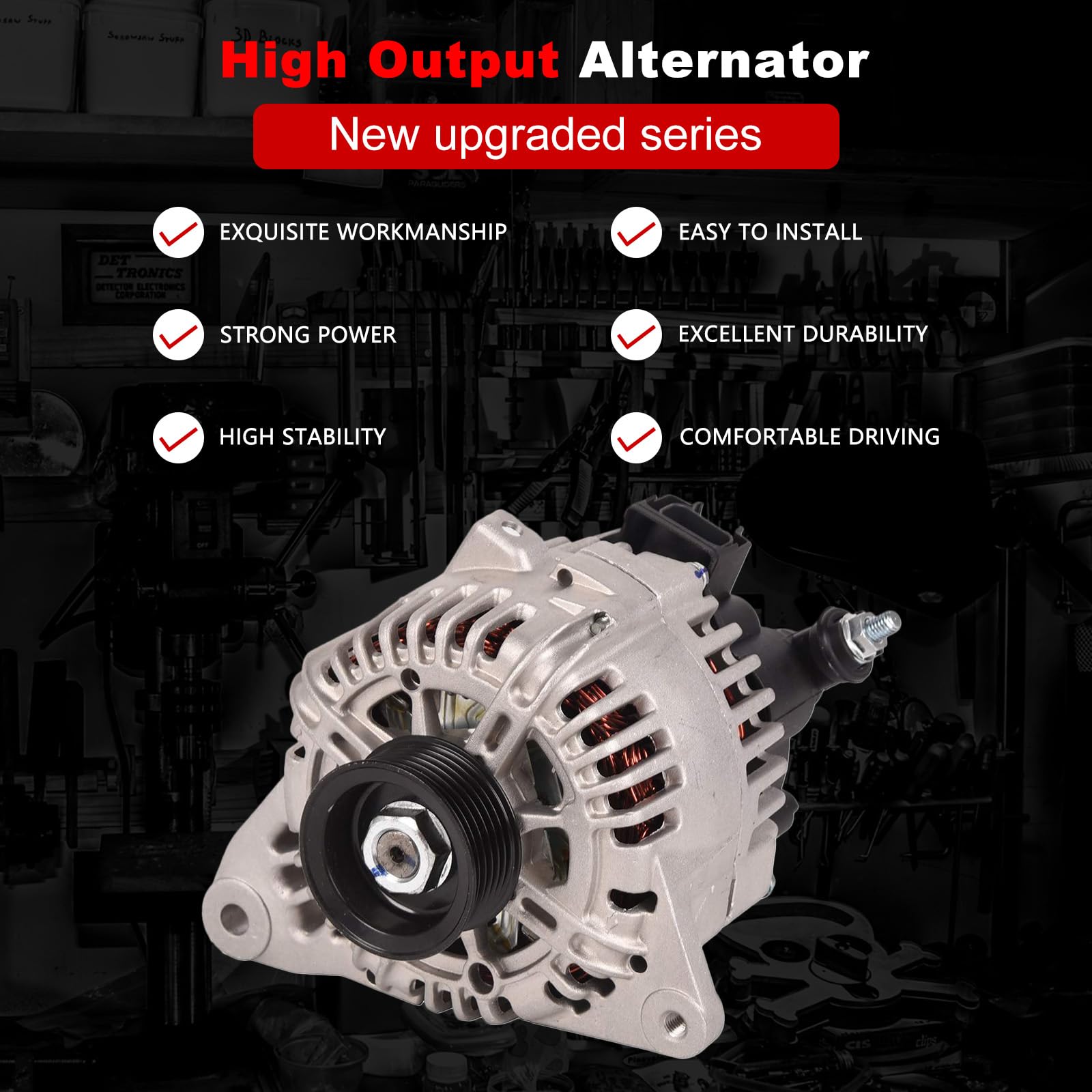 OG Amazon.com: TOPAZ 37300-37405 37300-37400 New Alternator 12V