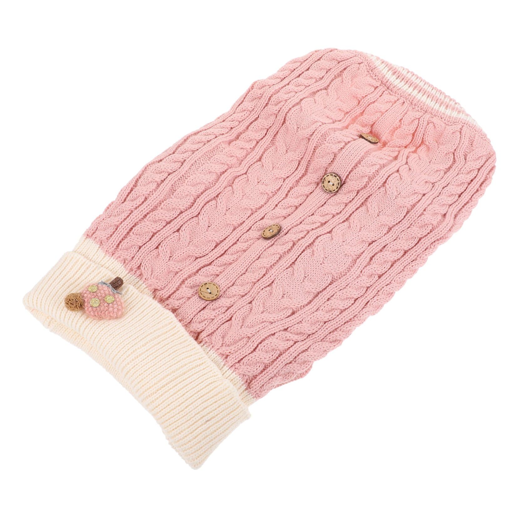 Sosoport 3pièces Pull pour Chiens avec Vêtement Hiver pour Chiens Petits Costume Confortable Et