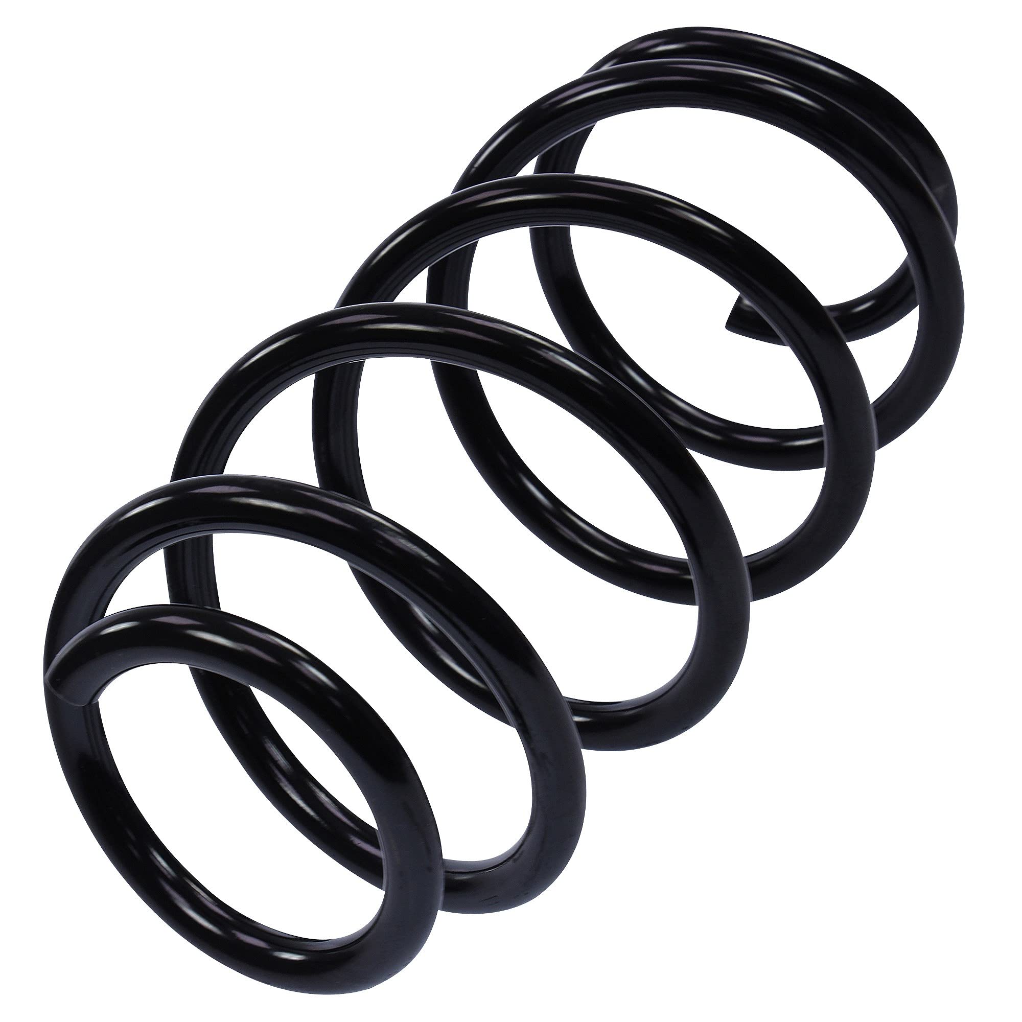 BESTPRICE 2x Muelle helicoidal delantero izquierdo y derecho compatible con SKODA SUPERB 2 (3T5) (3T4), VW PASSAT B6 Variant (3C5), PASSAT B6 (3C2), PASSAT CC B6 (357), PASSAT B7 (365 (362)