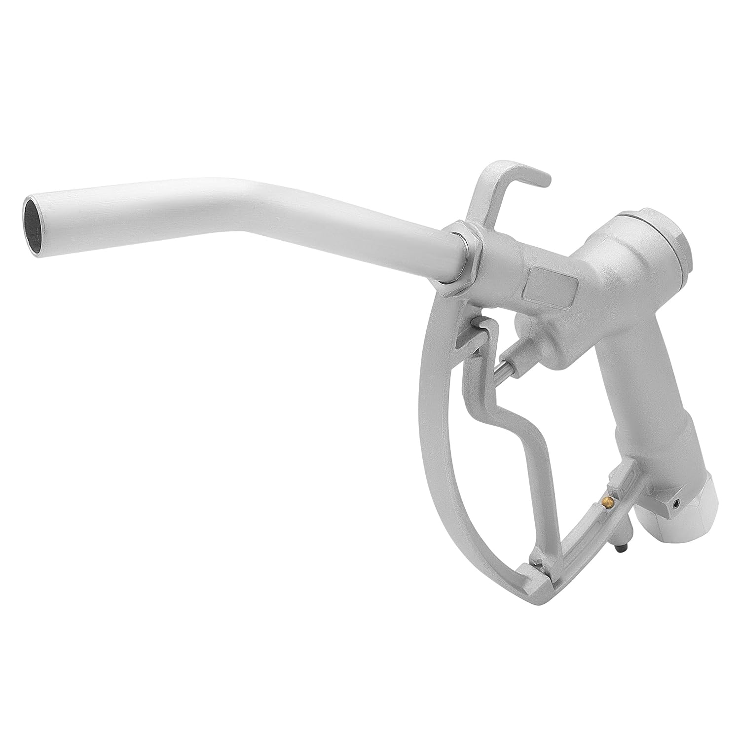 Groz 45593 Manual Fuel Control Nozzle, with Swivel, 3/4" Curved Outlet Tube, Threaded 3/4” NPT
