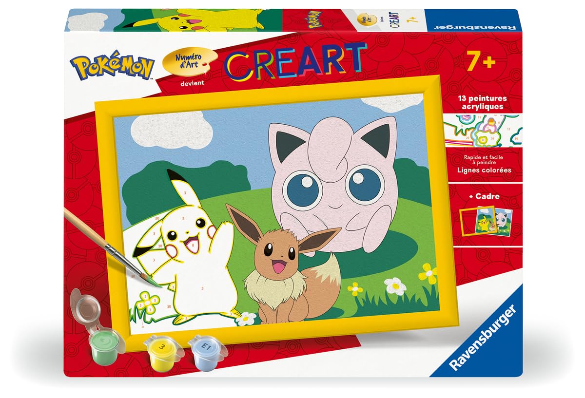 Ravensburger - CreArt Kids 18x24 cm - Pokemon