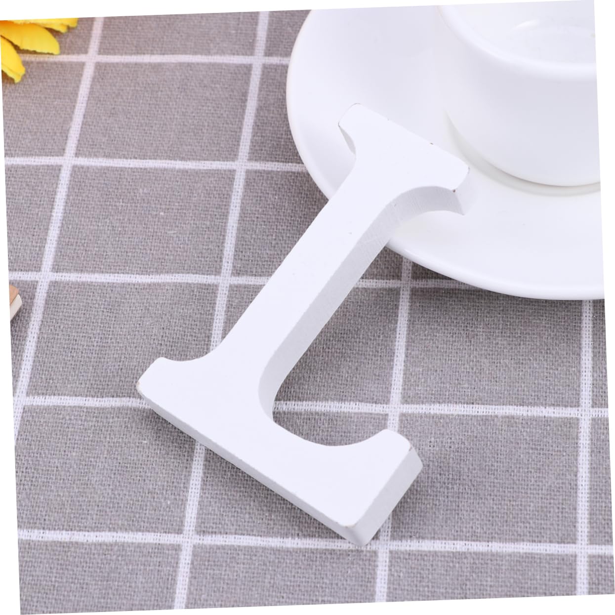 GOOHOCHY Decorations Letters Wood Letter l Diy Party Letter for Home Wedding Decor