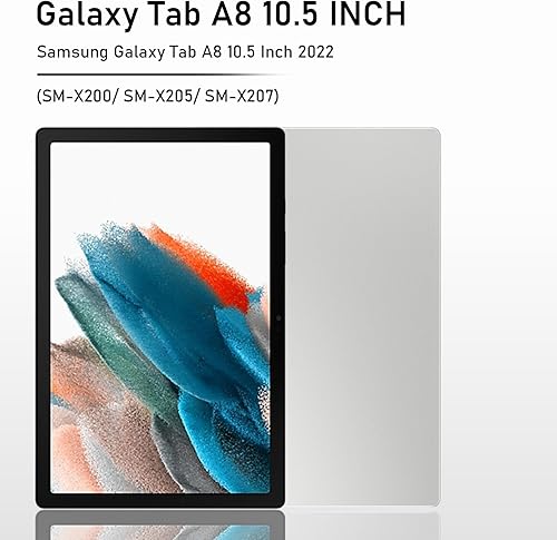 Miniatura 2 de Funda para Samsung Galaxy Tab A8 10.5 2022 Funda protectora de TPU resistente para tablet A8 5G (SM-X200SM-X205SM-X207) con soporte, soporte para